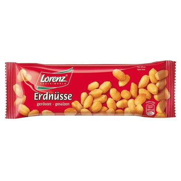 Lorenz Erdnüsse geröstet + gesalzen 40g - ideal für unterwegs (Kurzes MHD: 02.05.2024)