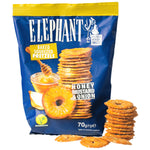 Elephant - flat pretzels - honey, mustard, onion - 70 g
