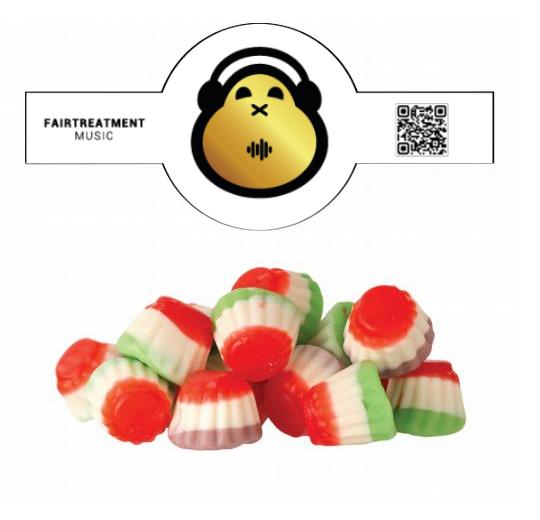 Halal Mini Cup Cakes im Tiegel (175 g) mit Banderole