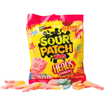 Sour Patch Kids Heads Bag 141 g