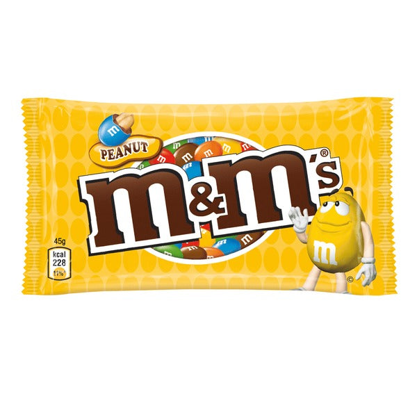 m & m´s Peanut 45 g Beutel (Kurzes MHD: 09.06.2024)