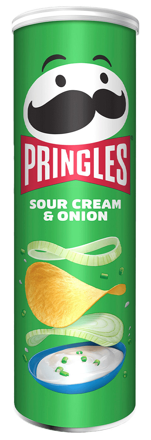 Pringles Sour Cream & Onion 165g