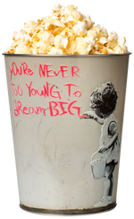 Metalleimer Banksy Dream Big, 3,8L