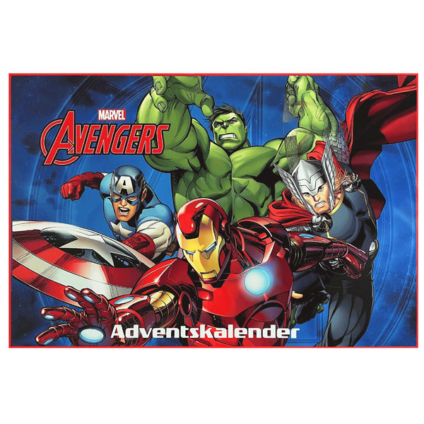 Socken-Adventskalender mit Avengers Motiven (Damen 39 - 42)