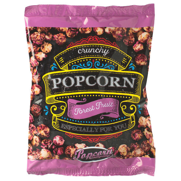 Crunchy Popcorn Forest Fruit 100 g - beerig - knusprig - lecker (Kurzes MHD: 19.03.2024)