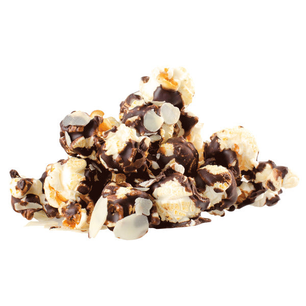 Popcorn Cake Choco Almond 120g - Popcorn deluxe - Karton
