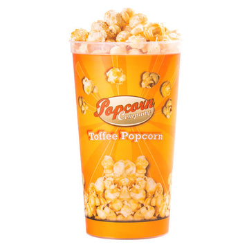 Popcorn Company Toffee Popcorn - crunchiges Popcorn mit knuspriger Hülle... (Kurzes MHD: 22.06.2025)