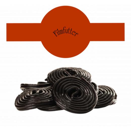 Lakritzschnecken im Tiegel (150g) mit Banderole