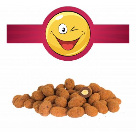 Trüffel gepuderte Mandeln im Tiegel (150 g) mit Banderole