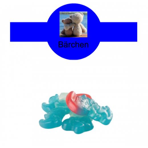 Schlümpfe im Tiegel (175g) mit Banderole
