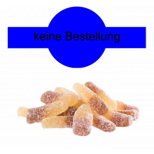 Saure Cola Flaschen im Tiegel (125 g) mit Banderole