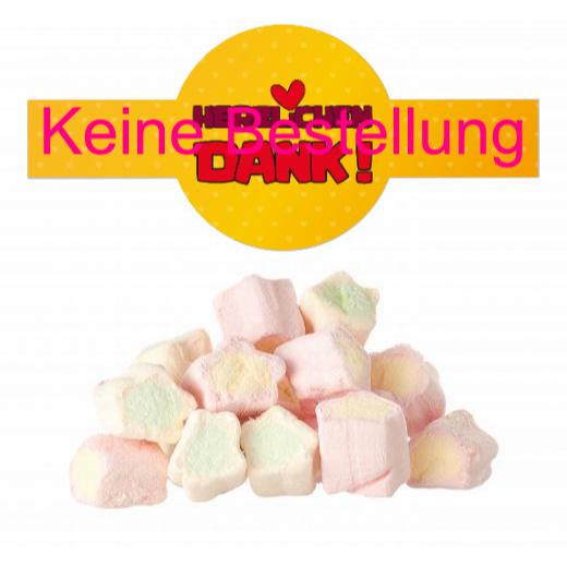 Marshmallow Blume im Tiegel (40g) mit Banderole