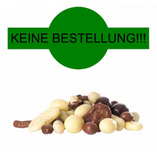 Schokolierter Nuss-Früchte-Mix im Tiegel (150 g) mit Banderole