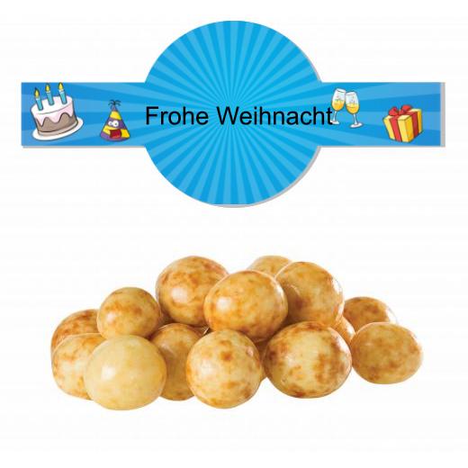 Kirschen gefriergetrocknet, schokoliert im Tiegel (150g) mit Banderole