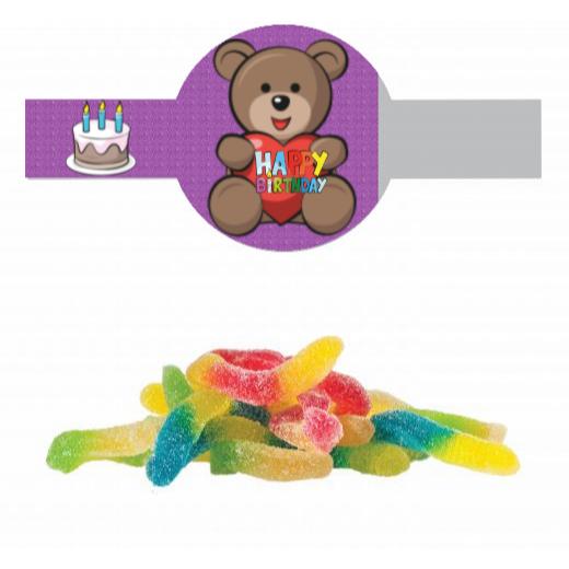 Saure Glühwürmchen im Tiegel (175g) mit Banderole