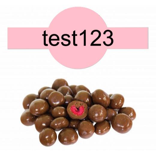 Schokolierte Himbeeren, gefriergetrocknet im Tiegel (150 g) mit Banderole