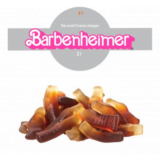 Cola Flaschen im Tiegel (175g) mit Banderole