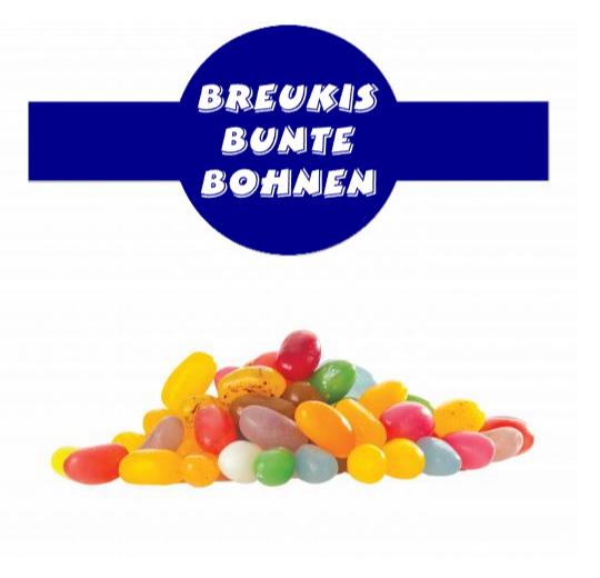 Jelly Beans süß Mix im Tiegel (200g) mit Banderole