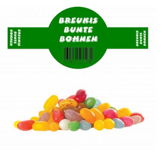Jelly Beans süß Mix im Tiegel (200g) mit Banderole