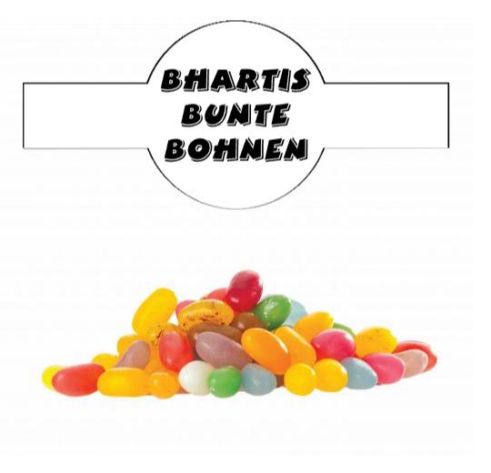 Jelly Beans süß Mix im Tiegel (200g) mit Banderole