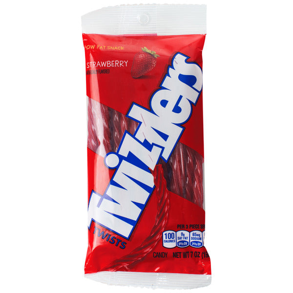 Twizzlers Strawberry 198g - der Erdbeer-Genuss