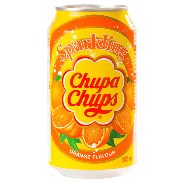 Chupa Chups Sparkling Orange 345 ml - der etwas andere Orangensaft....