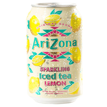 AriZona Sparkling Ice Tea Lemon 330ml - zitronig und sprudelnd