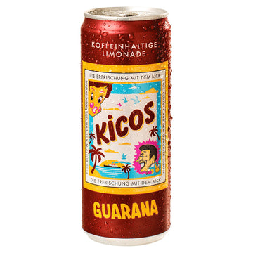 Kicos Guarana Energy Limonade 330ml - die Erfrischung mit dem Kick
