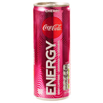 Coke Cherry Energy 250ml mit dem zweifachen Plus!