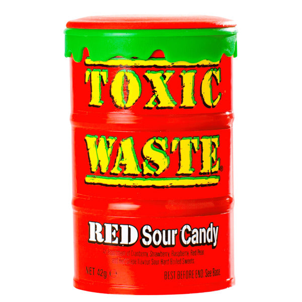 Toxic Waster Red Sour Drum 42gr - ein Anschlag auf die Zunge