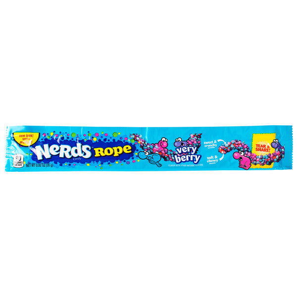 Nerds Ropes Very Berry 26gr - very nerdy! (Kurzes MHD: 30.11.2023)