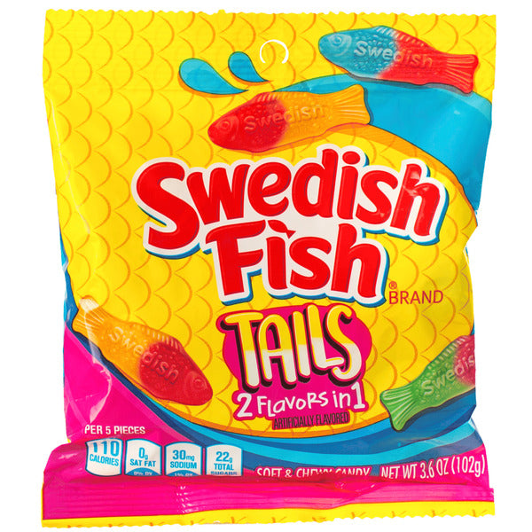 Swedish Fish Big Tails 102 g