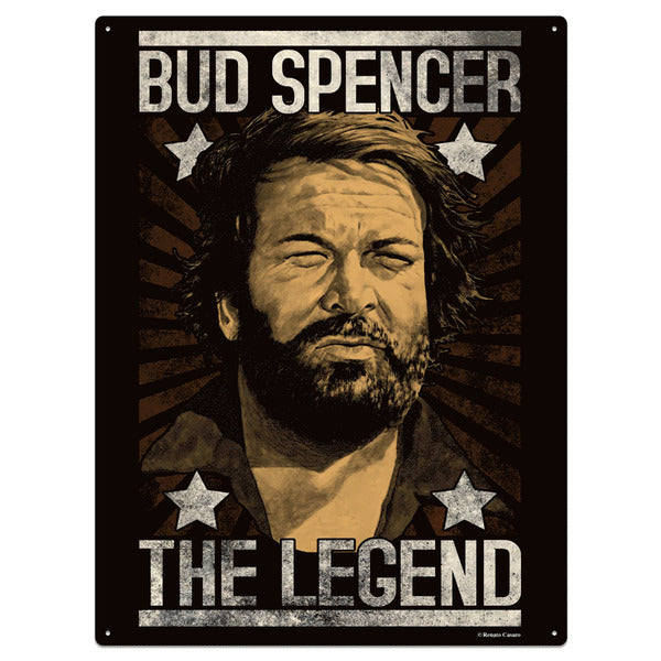 Bud Spencer Blechschild "The Legend"