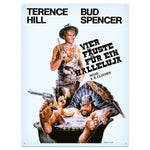 Bud Spencer Blechschild "4 Fäuste für ein Halleluja"