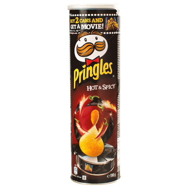 Pringles Hot & Spicy 185g