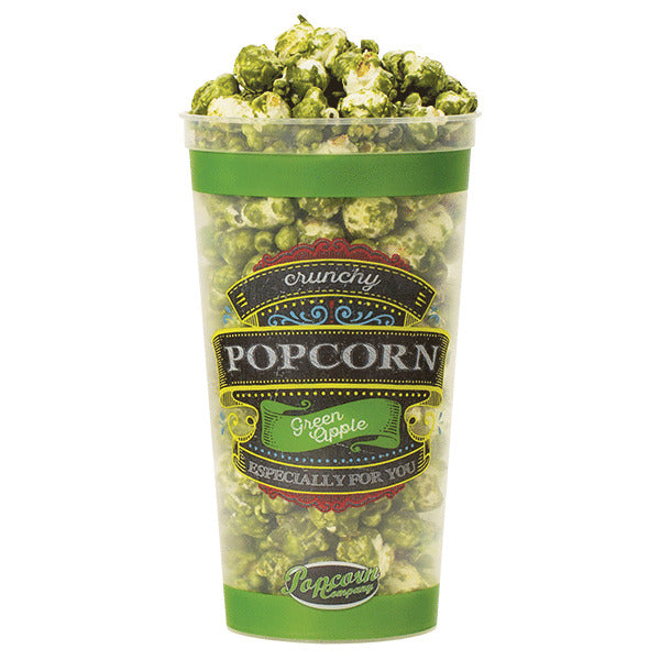 Crunchy Popcorn Green Apple 125g - Apfel-Popcorn vom Feinsten (Kurzes MHD: 26.08.2025)