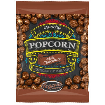 Crunchy Popcorn Milk Chocolate 125 g - feiner Schokogenuss mit Knusperkern