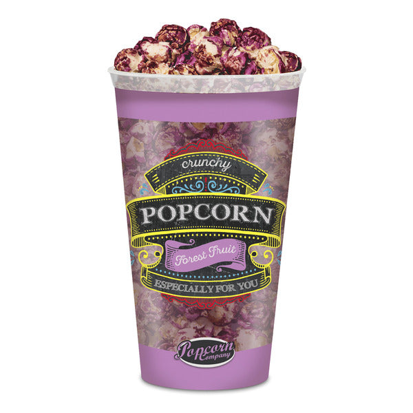 Crunchy Popcorn Forest Fruit 125g - ein beeriger Genuss