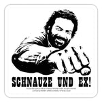 Bud Spencer Kultdeckel "Schnauze und Ex"