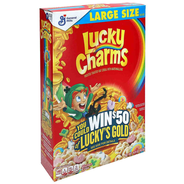 Lucky Charms Regular Cereal 422g - Oh, wie lecker!
