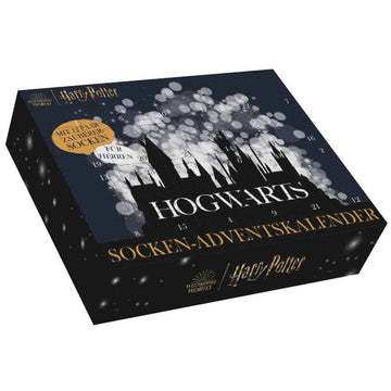 Socken-Adventskalender mit Harry Potter Motiven (Herren 43 - 46)