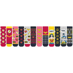 Socken-Adventskalender mit DC Superhelden (Damen 39 - 42)